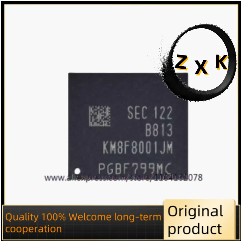 

Brand new, KM8F8001JM-B813 254-ball UMCP 256+8G memory chip