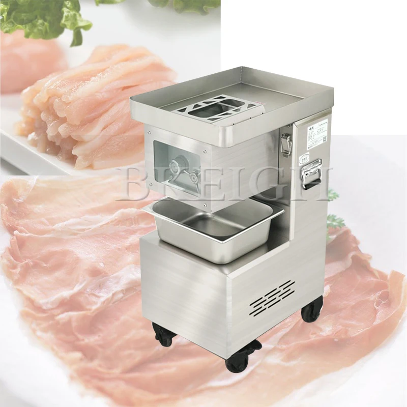 

Electric Meat Cutter, Commercial Stainless Steel Blade, Food Cutting And Slicing Kitchen Machine