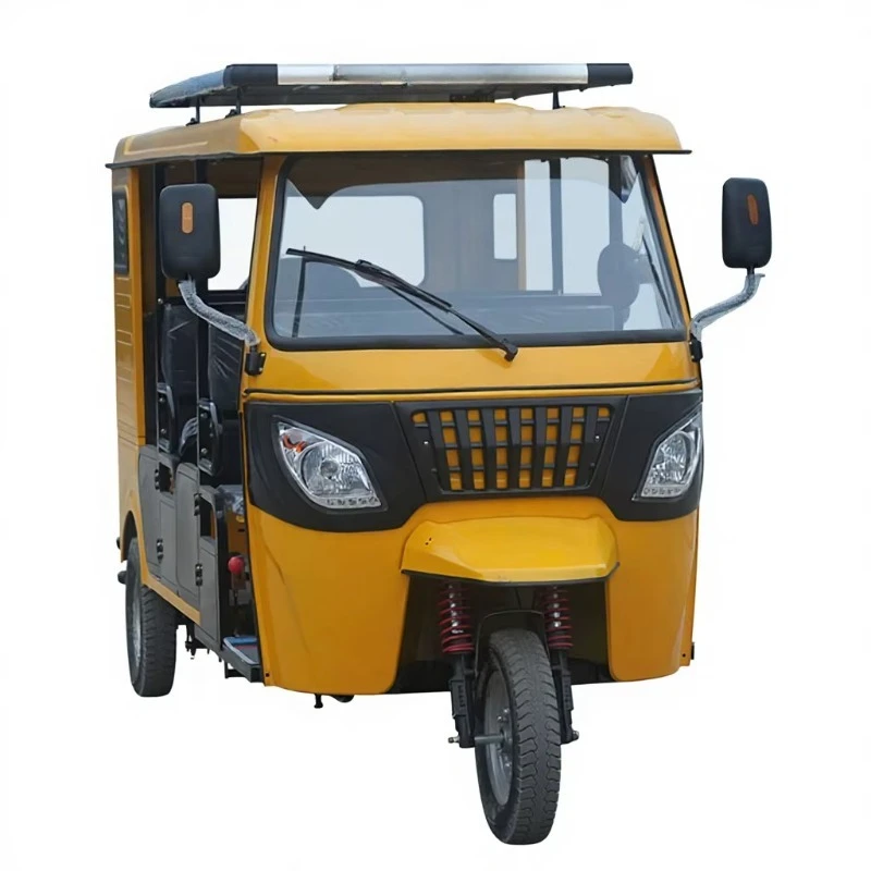 Electric Passenger Tuk Tuk Three Wheeler for Short Distance Transport