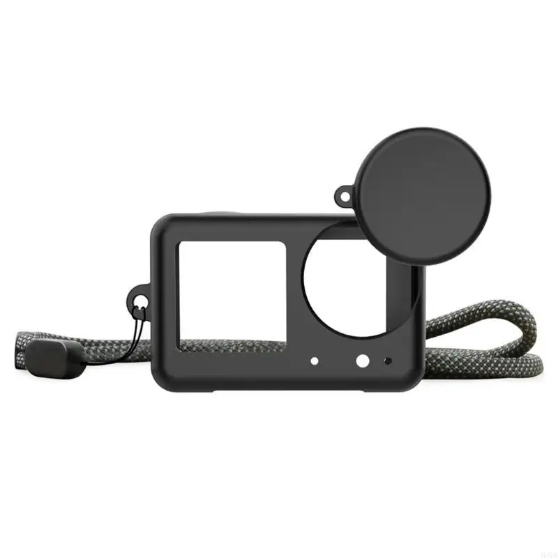 H37B für Action 4/3 Kamera Silikonfall Antiskrettern Schutzkamera Silikon Weiche Hautschutzkamera -Zubehör