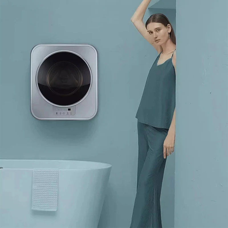 Wall Mounted Washing Machine Mini Automatic Laundry Machine for Baby Clothes High Temperature Boiling Washing Sterilize