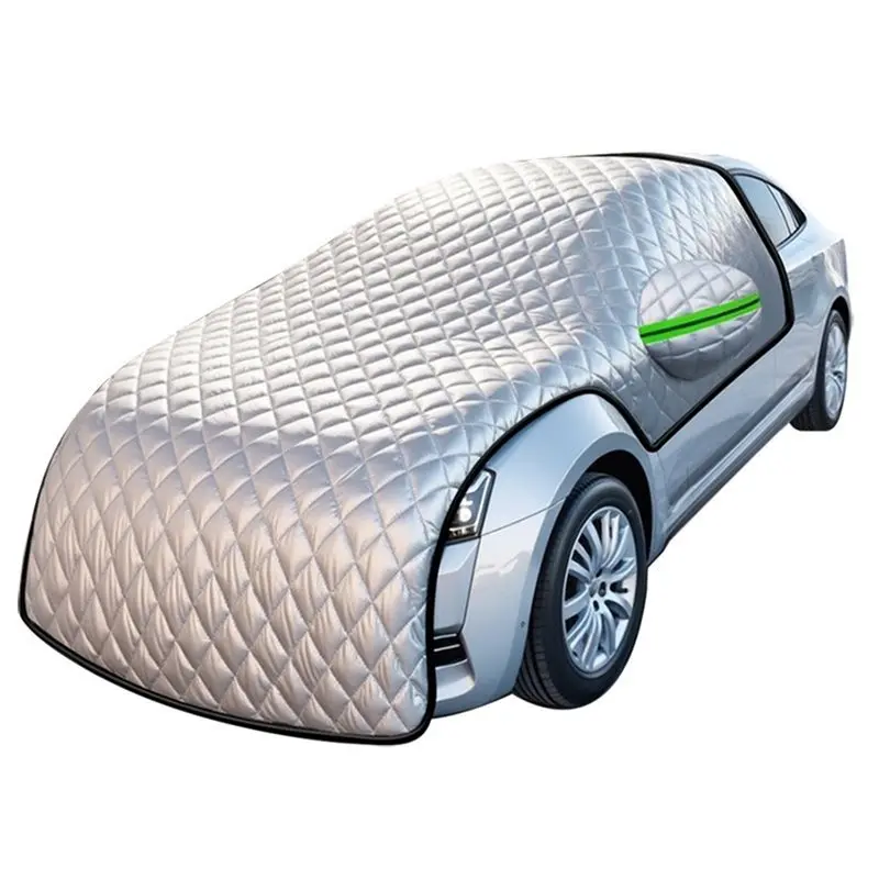 Eco-Friendly Car Hail Protector Protective Exterior Sunshield Anti-Hail Half Cover Awning Windshield Dust For SUV Outdoor Waterp