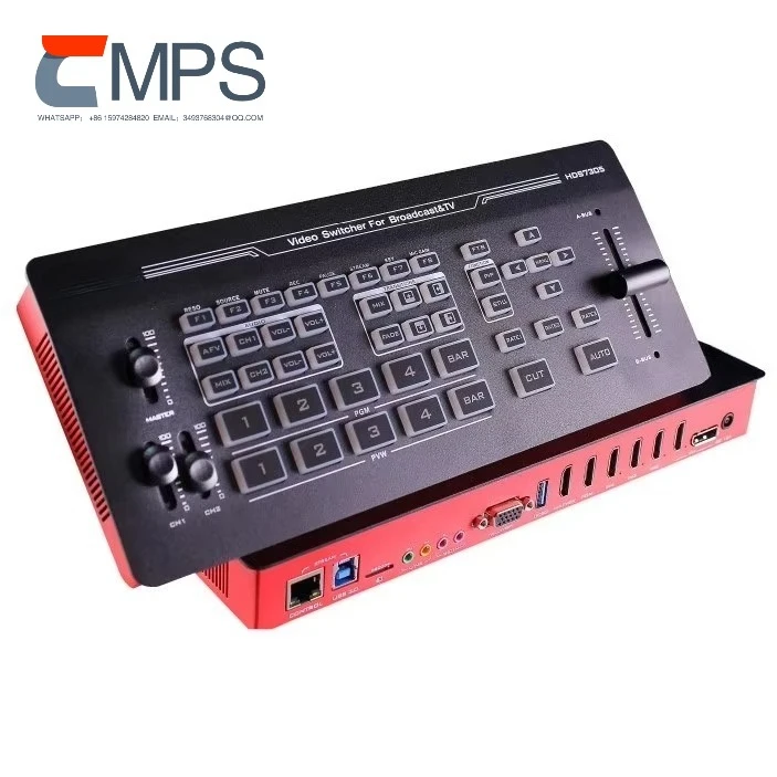 Live Stream PIP Record T-bar HD Audio Visual Equipment