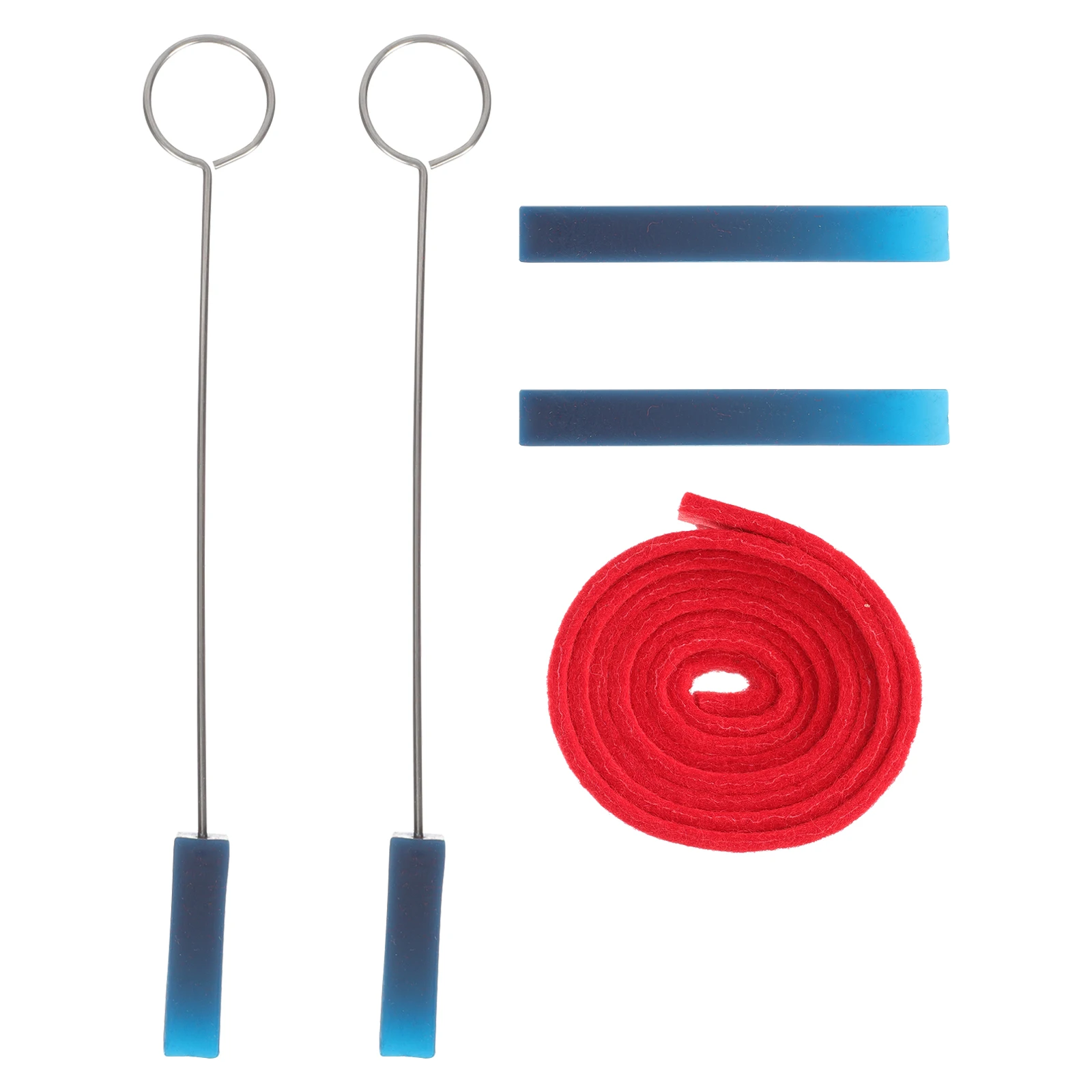 

Piano Tuning Tool Set Red Rubber Mutes Durable Repair Accessories Musical Instrument Supplies Creative Practical
