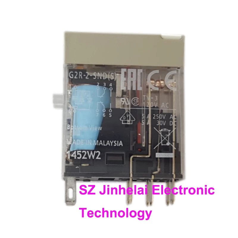 1pcs New and Original Omron G2R-2-SN G2R-2-SND G2R-2-SNI G2R-2-SNDI(S) 24VDC 220VAC 110VAC Relay DC24(S) AC220(S) AC110(S)
