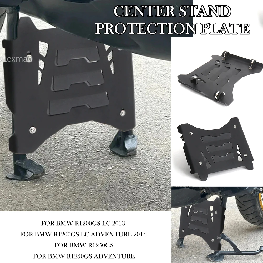 

For BMW R1200GS LC 2013- R1200GS LC Adventure 2014- R1250GS/R1250GS Adventure New Motorcycle Black Center Stand Protection Plate