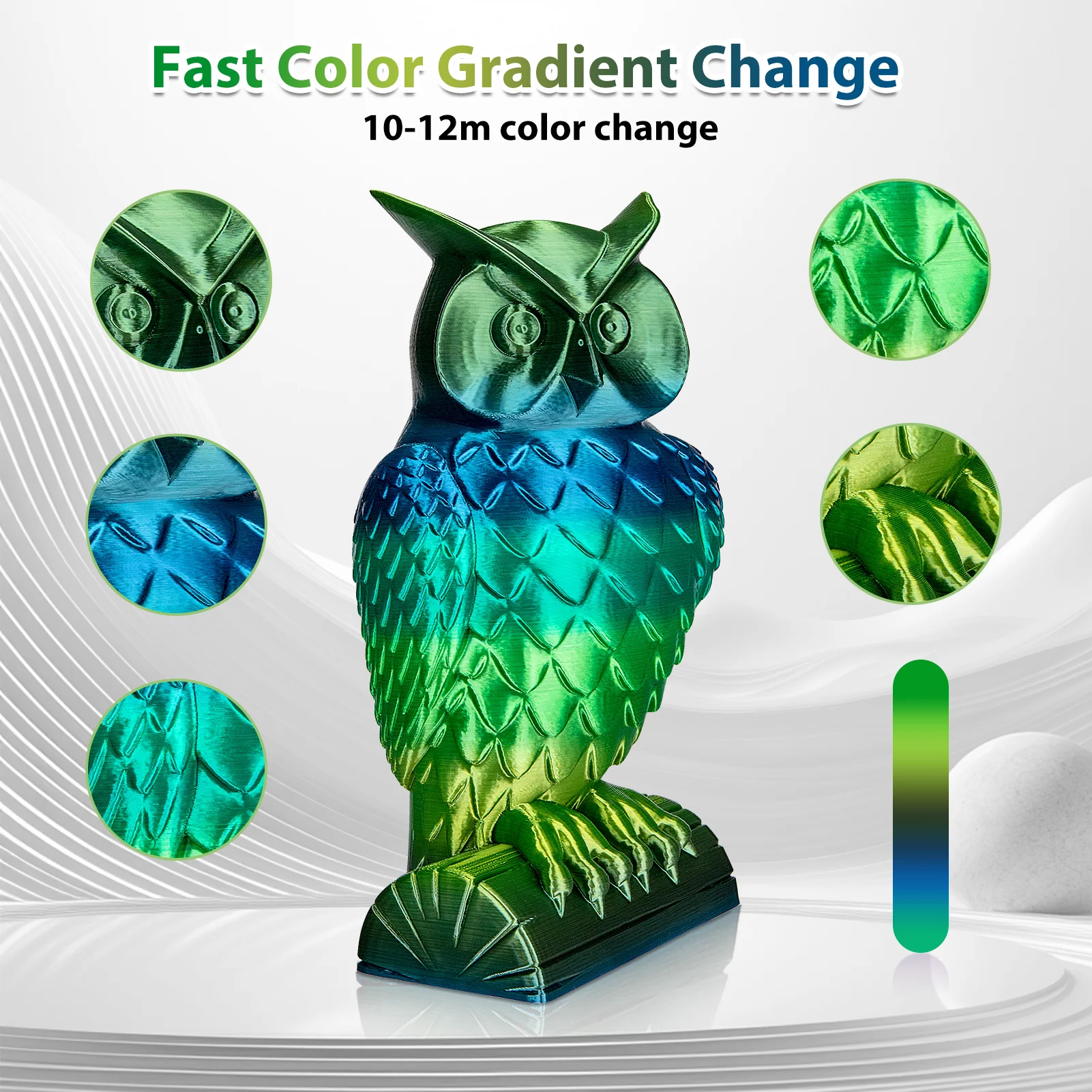 Filamento PLA Silk Rainbow 1.7 - 3D Printing Fdm avaliação e preço