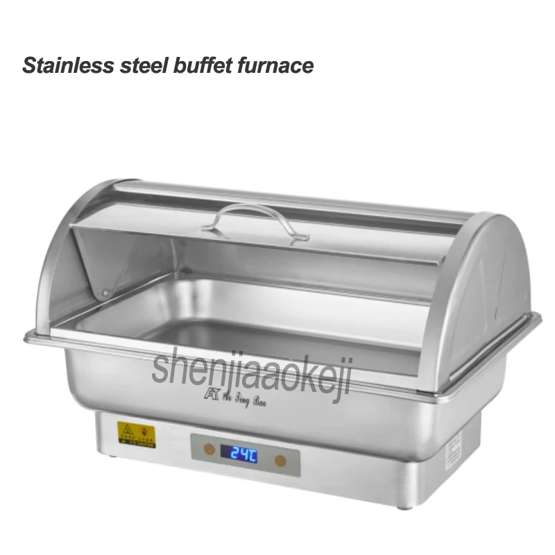 350w Electric heating holding furnace Restaurant Hotel Cafeteria Insulation Stove Stainless steel buffet furnace 220/110v