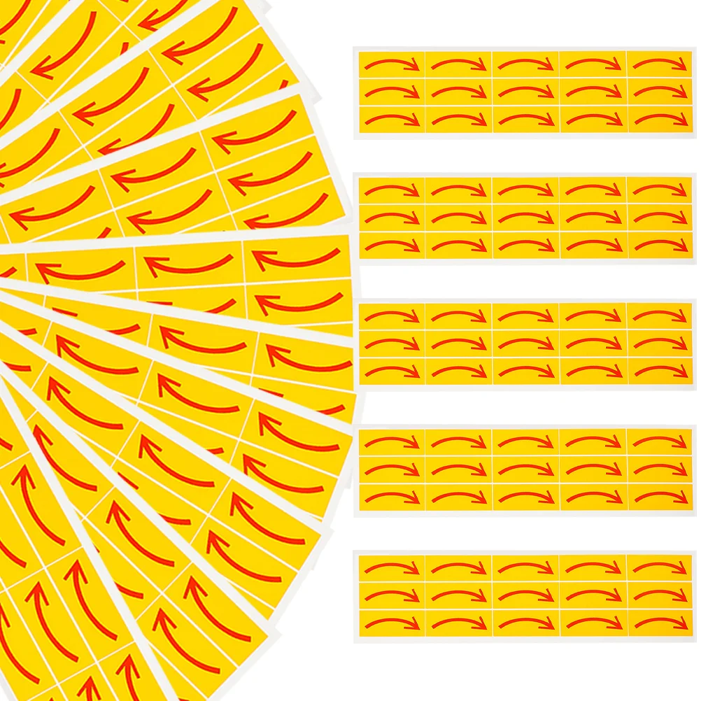 

20 шт. индексирующие этикетки, наклейки со стрелками, сильная адгезия, направленные наклейки для использования в прихожей, пола, стены