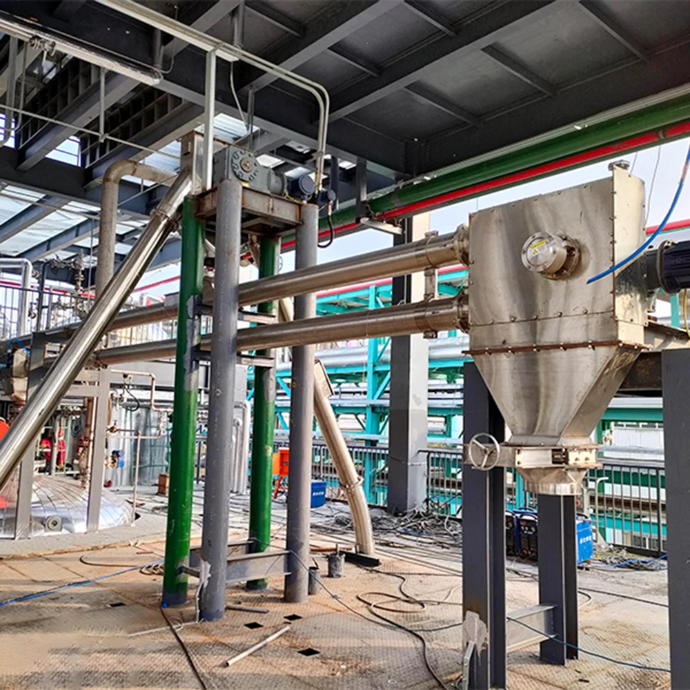 Customized Stainless Steel Tube Chain Conveyors Are Suitable For Grain, Fertilizer, And Feed Transportation In Space-Saving