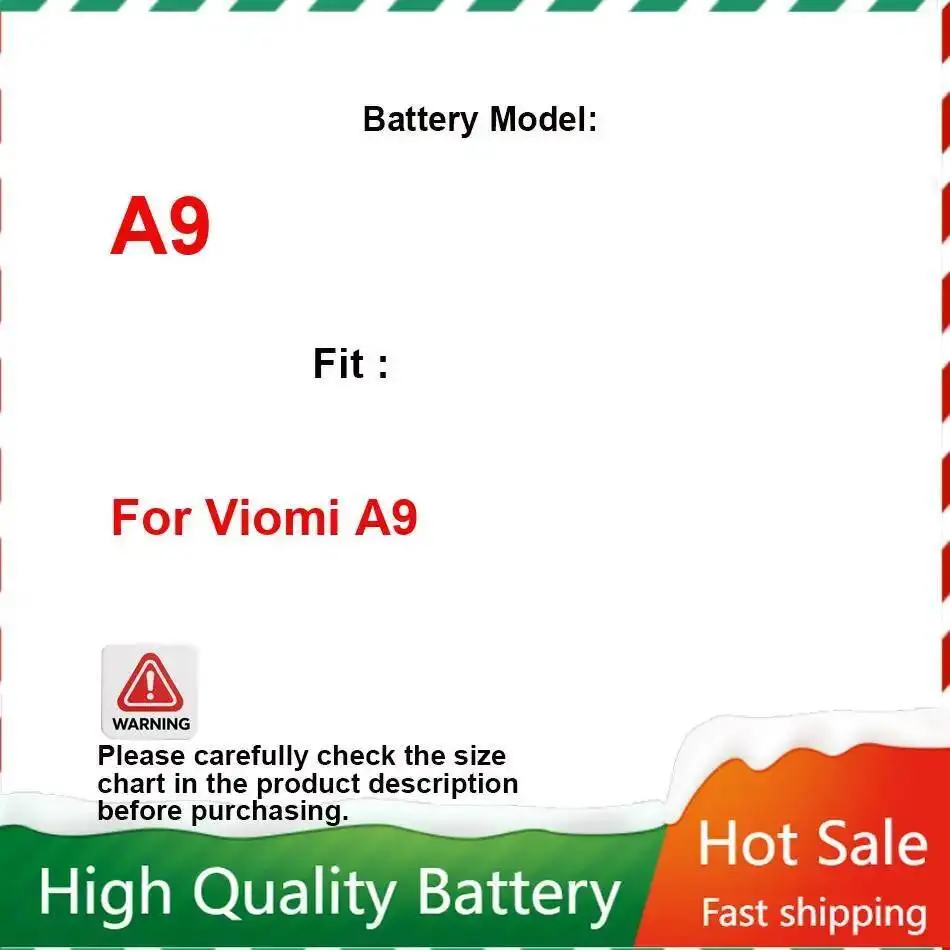 

Аккумулятор для робота-пылесоса 2500 мАч для Viomi A9 A9, сменная батарея для телефона + быстрая доставка