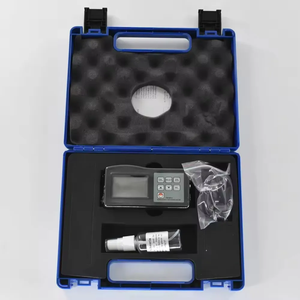 Ultrasonic Thickness Gauge 1.2-200mm/0.05-8 inch Thickness Tester Wide Measuring Range and high resolution TM8812