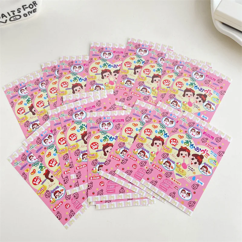 Anime Kawali Kirby Sealing Stickers Milk Tea Stickers Diy Handbook Decoration Cute Kids Toys Friend Gift Birthday Gift For Girls