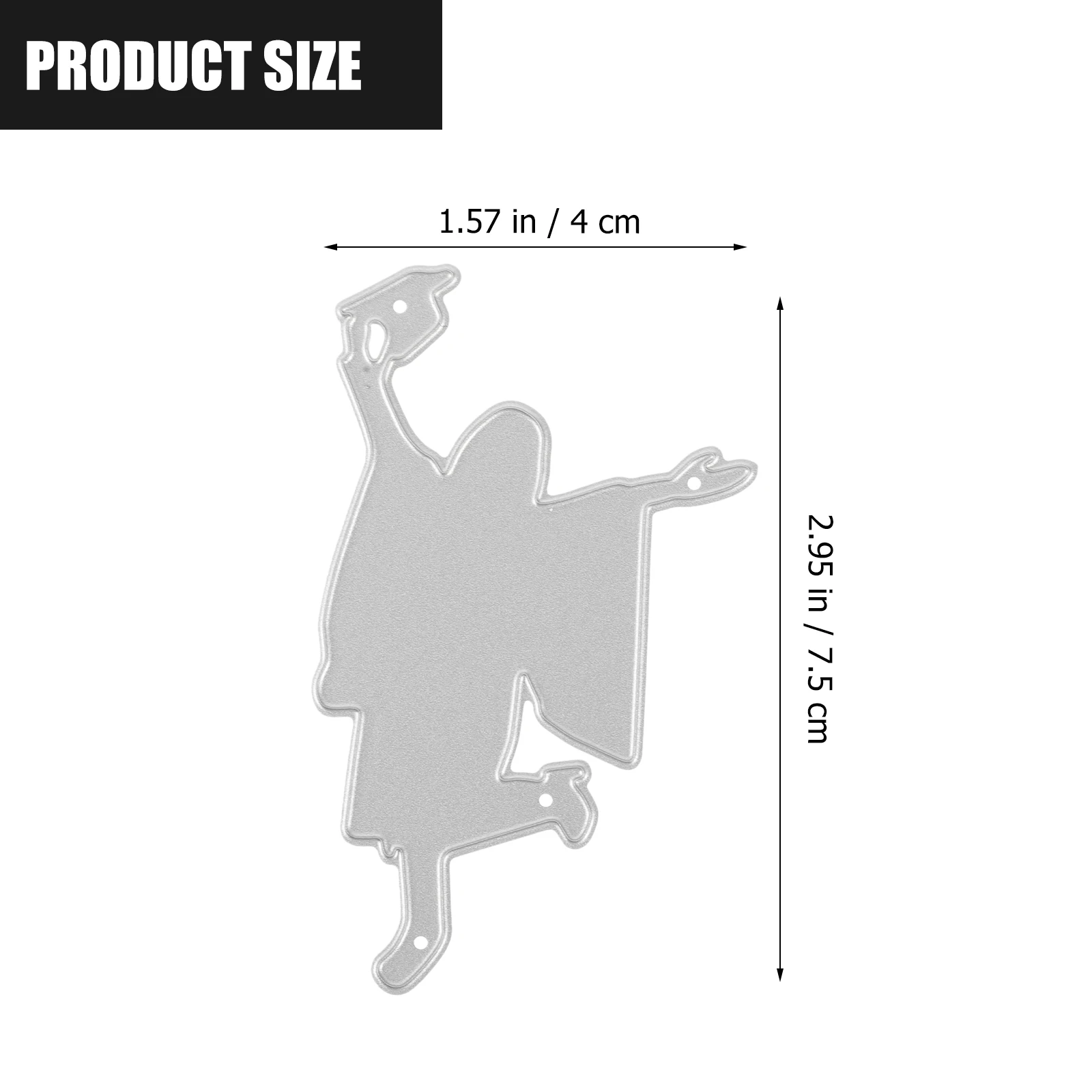 

Metal Cutting Die Set Graduation Theme Carbon Steel Sturdy Dies Scrapbooking Crafts Graduates Shape Decorations Cutting