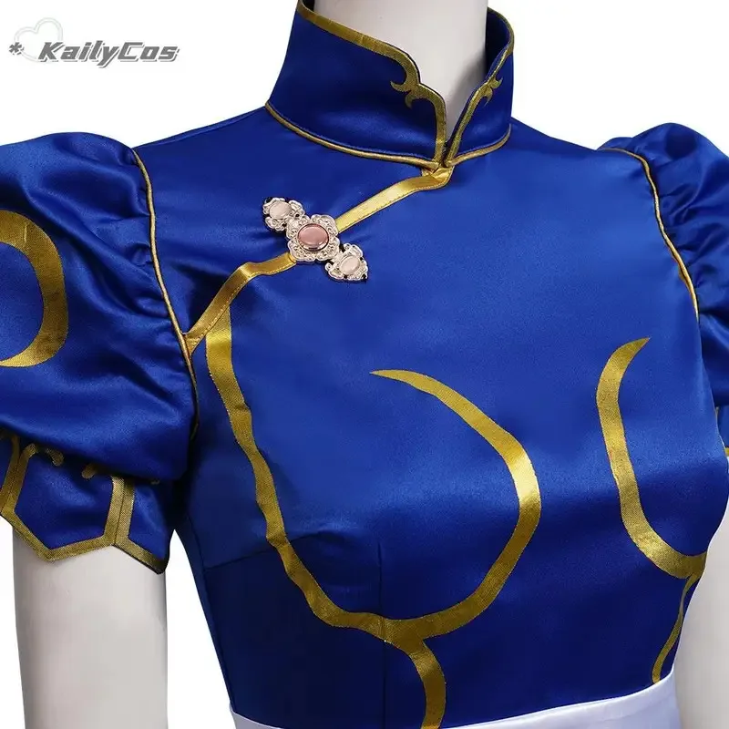 AA 1 Bear House Chun Li Anime Game Cosplay Costume Dress Outfit Women Feamle Ladie w1a2t New 2025