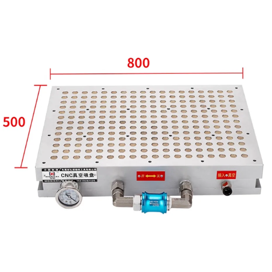 CNC multi-point vacuum suction cup without sealing strip processing, no need for sealing strip intelligent adsorption platform