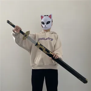 MO DAO ZU SHI Espada Cosplay, Arma Lan Wangji, Espada Azul, Faca 1:1, Espadachim, PU de Segurança, Anime, Grande, 80cm 10 principais vendas faca de mato grande - №10