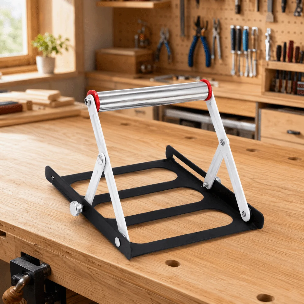 Multi-functional Cutting Machine Support Bracket Foldable Design Metal Construction Miter Saw Stand Adjustable Support