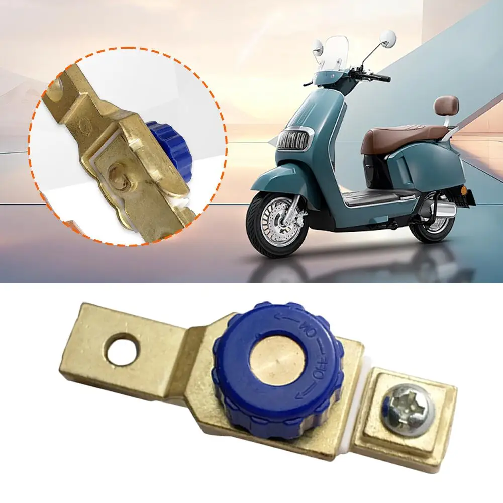 

Motorcycle Power Cut-off Switch 12V 80A Car Motorcycle Switch Battery Post Disconnect Side Switch Cut Anti-leakage Battery F6Q5