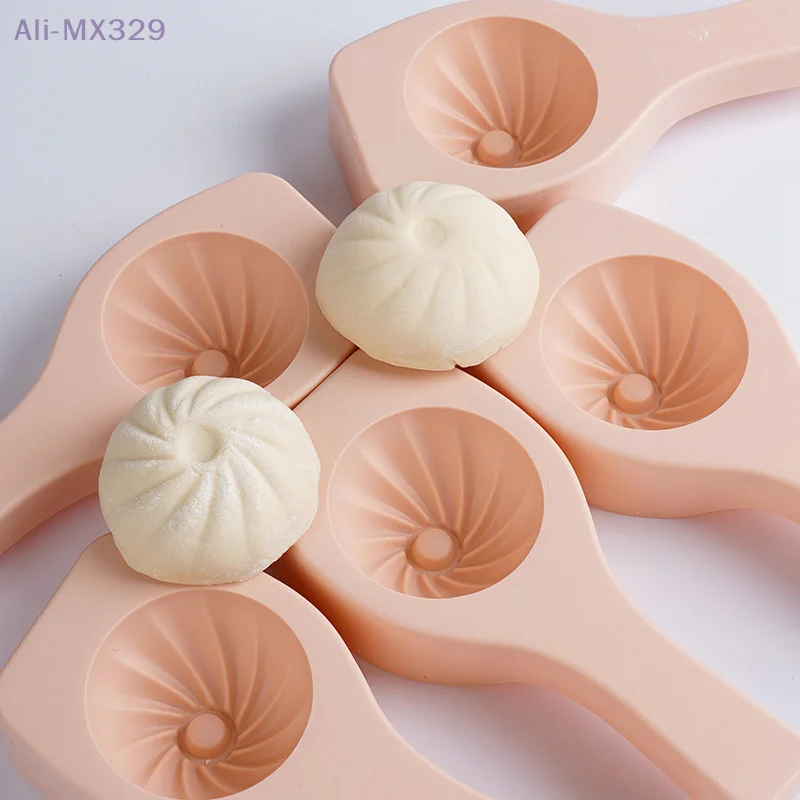 

Plastic Handmade Pastry Bun Making Mould Chinese Baozi Mold Handheld Baking And Pastry Steamed Stuffed Tools