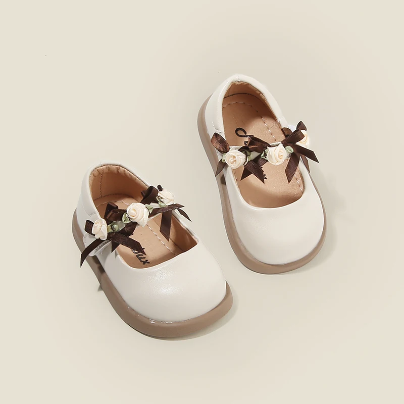 

Весенне-осенняя новая детская обувь, обувь для маленьких детей, детская кожаная обувь, обувь для девочек, обувь принцессы