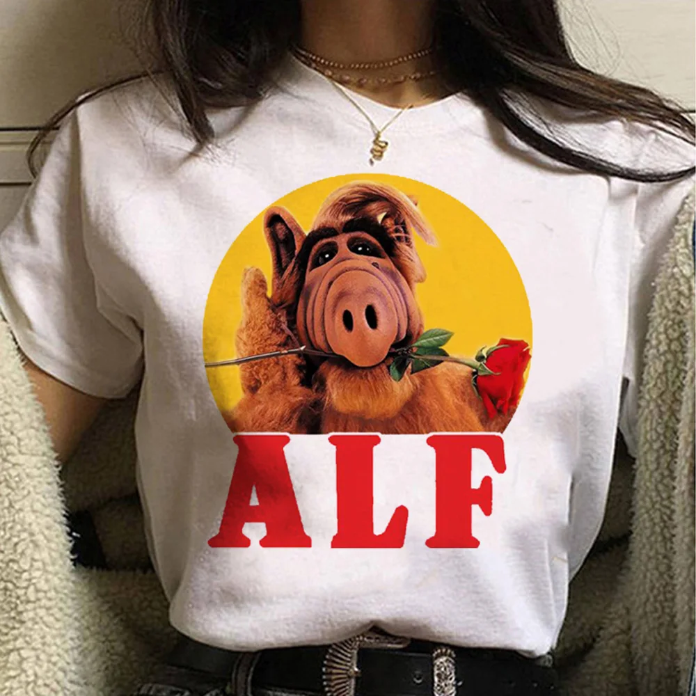 

Alf Tee women Y2K designer harajuku Tee female graphic clothing