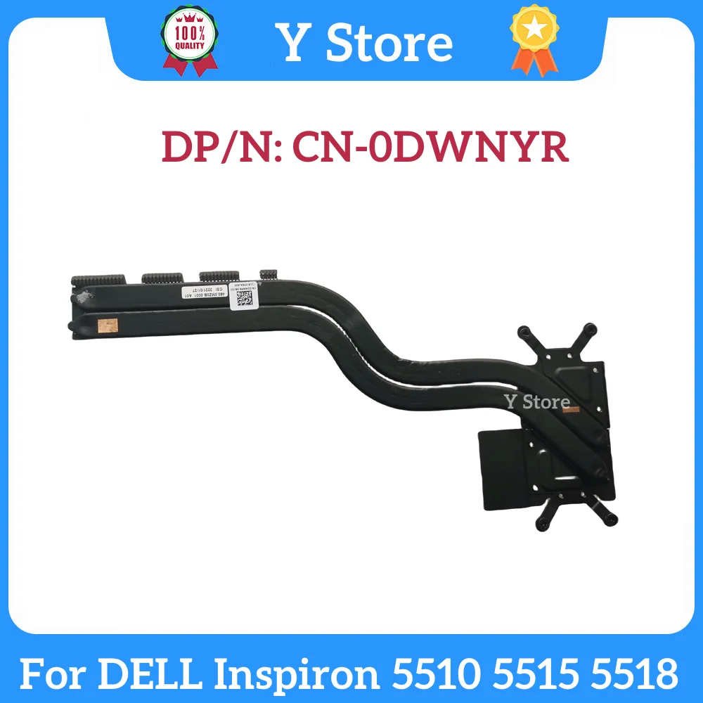 

Y Store, новый оригинальный для ноутбука DELL Inspiron 5510 5515 5518, фотоэлемент, радиатор 0DWNYR, фотоэлемент, быстрая доставка