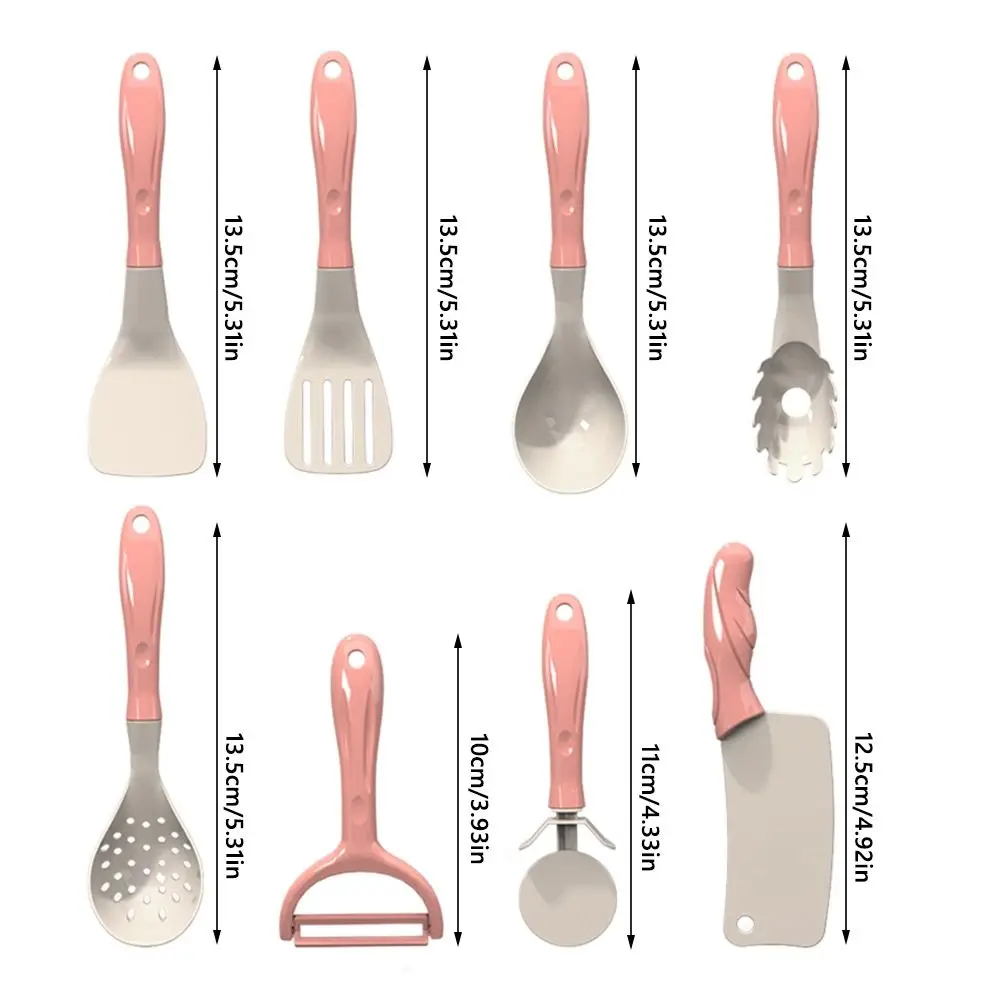 28/61/71 SZT. Różowy Zestaw Symulacyjnych Przyborów Kuchennych do Zabawy w Dom, Model Sceny, Imitacja Naczyń Kuchennych, Gra Rodzic-Dziecko, Plastik