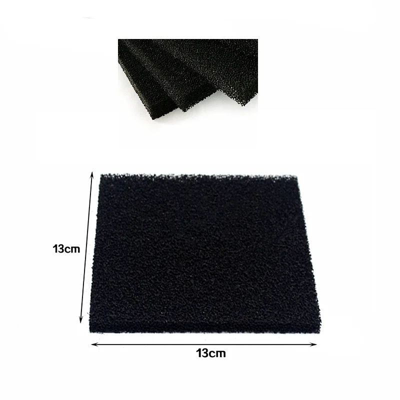 FEITA Activated Carbon Filter Sponge Solder Extractor Filter Replacement for  Solder Smoke Absorber ESD Fume Extractor 13*13*1cm