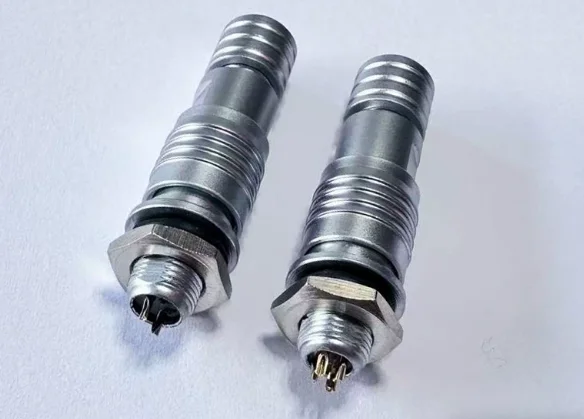 2PCS XS6-2P / XS6-3P / XS6-4T / XS6-5P Aviation plug 2/3/4/5 pin male and female docking micro connector