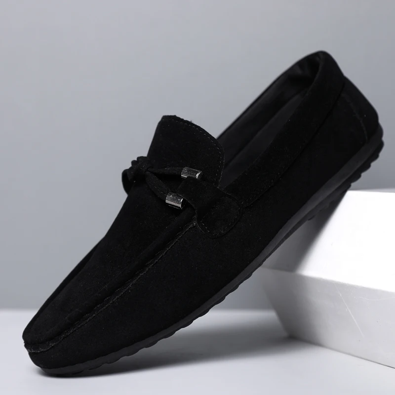 New Cool Business Shoes for Men Breathable Male Summer Officer Walking Shoes Comfortable Stylish Youth Fashionable Moccasins