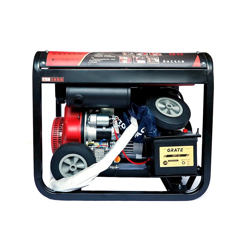 

Power Generators Single Phase manufacture Generator mini portable gasoline generator 5kw