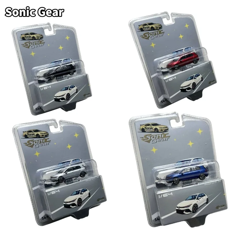 

Sonic Gear 1:64 Volkswagen Golf MK8 GTI SUV Cast Alloy Simulation Car Model, Boys' Collectible Toy Decoration Item.
