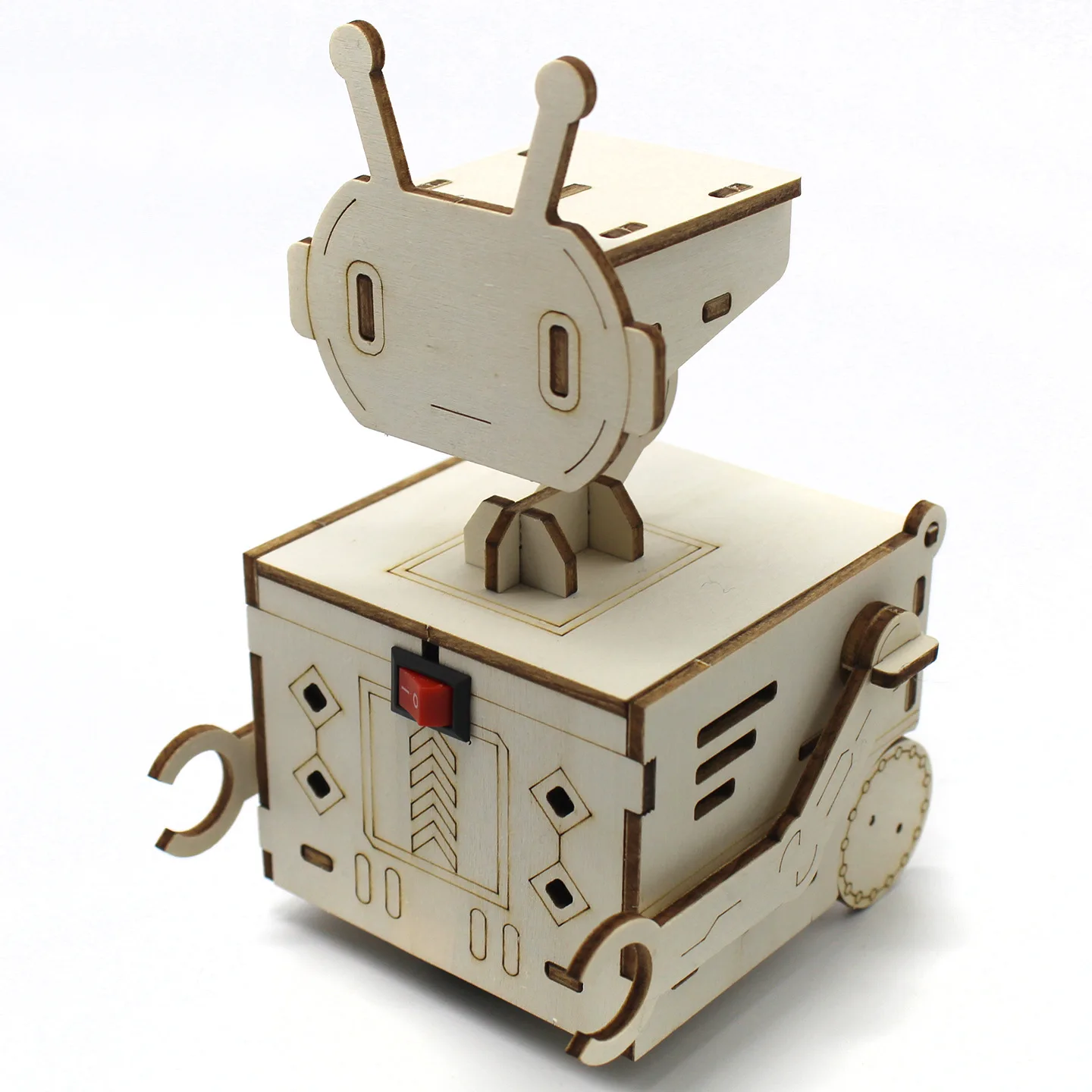 Space Robot Science Kit Physics Experiment DIY Invention Model | STEM Maker Educational Toy Technology Craft for Kids Gift
