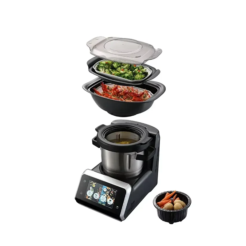 Smart Multi Function Cooking Robot Automatic Food Processor Mixer Chopper Blender Machine For Kitchen Home Appliance
