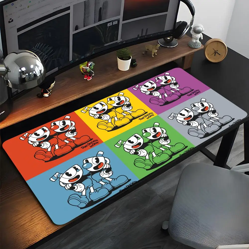 

Cuphead Games Mouse Pad High Quality Natural Rubber Mouse Pad The Most Professional Washable Laptop Mouse Pad