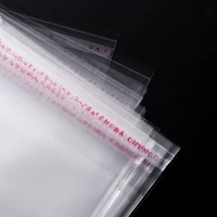 100pcs/Lots Transparent Self Sealing Adhesive Pouch OPP Bag Plastic Storage Bags With Hang Hole For Jewelry Display Package 3