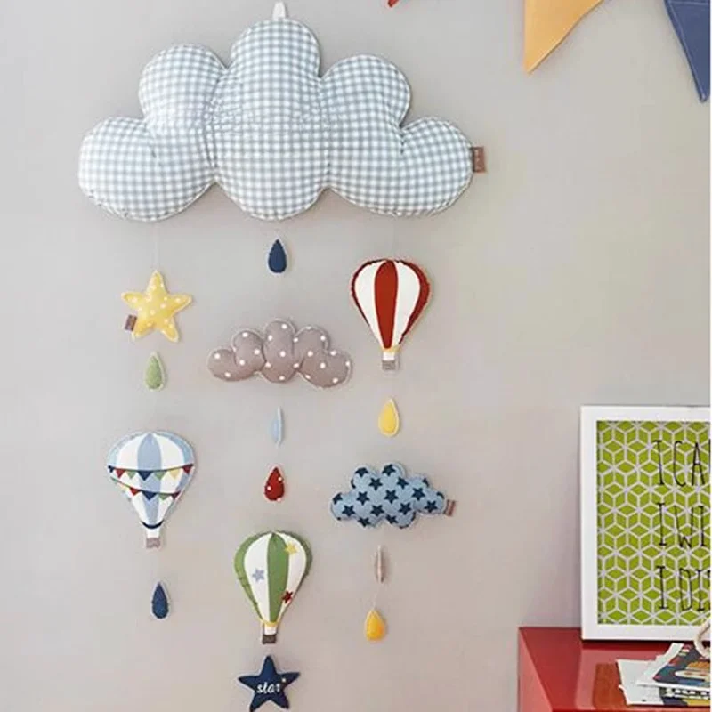 

Cloud Balloon Star Rocket Wall Decoration Pendant