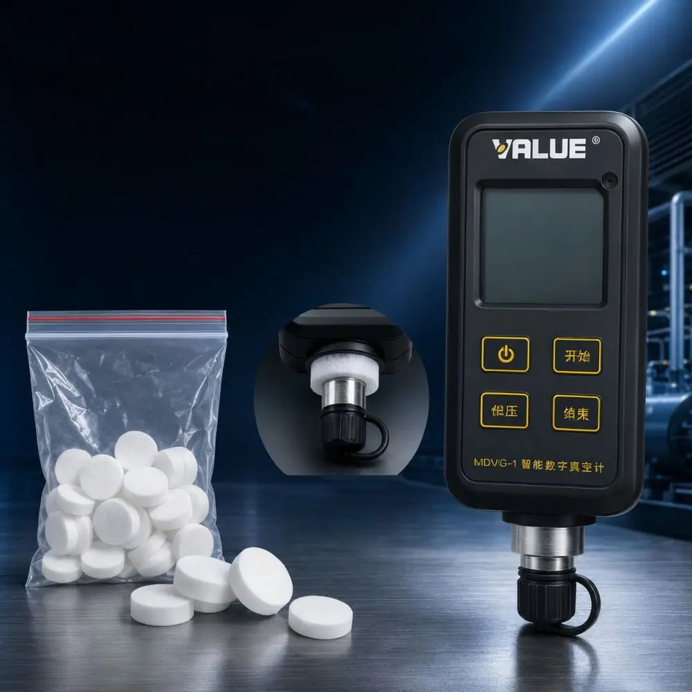 Filter Pad For Value Digital Vacuum Gauge Oil Mist Barrier Protective Membrane Industrial Pneumatic Measuring System Component