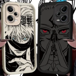 Jujutsu Kaisen Anime Phone Case for Xiaomi Redmi Note 13 12 11 Pro Plus 4G 5G 12S 11S 10S 10 9 9S 8 12C 13C A3 Silicone Cover