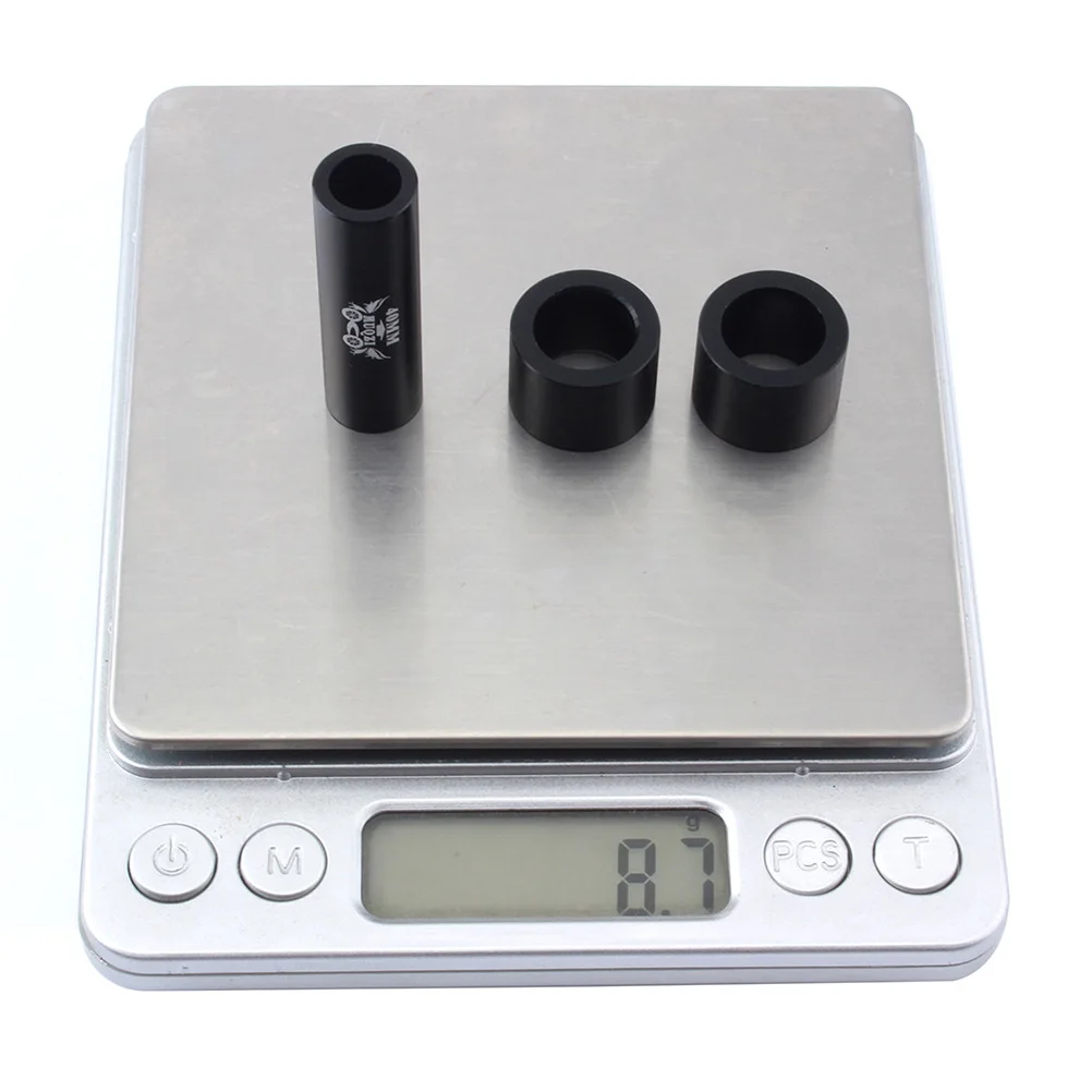 

40Mm Mountain Bike Rear Shock Absorber Sleeve Aluminum Alloy Bushing For 14Mm Width Absorber Durable Metal Sleeve For Bicycle