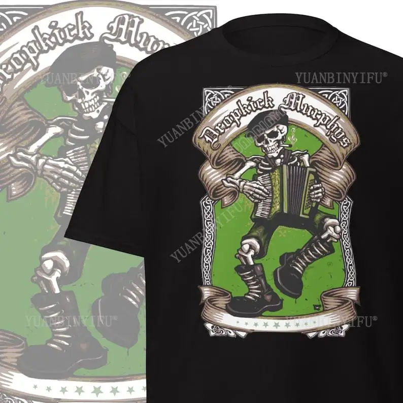 Dropkick Murphys T-shirt Punk Rock Band Merch for Hardcore Fans Punk Clothing & Streetwear