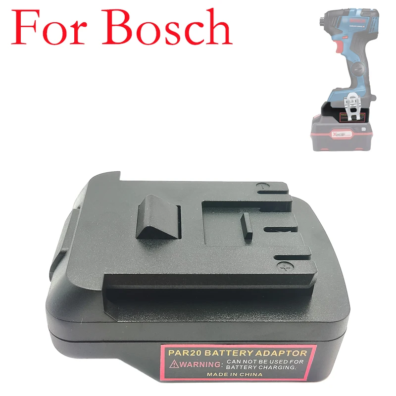 

For Parkside 20V Lithium Batteries Compatible with For Bosch BAT Series 18V Lithium Battery Power Tool Battery Adapter Converter