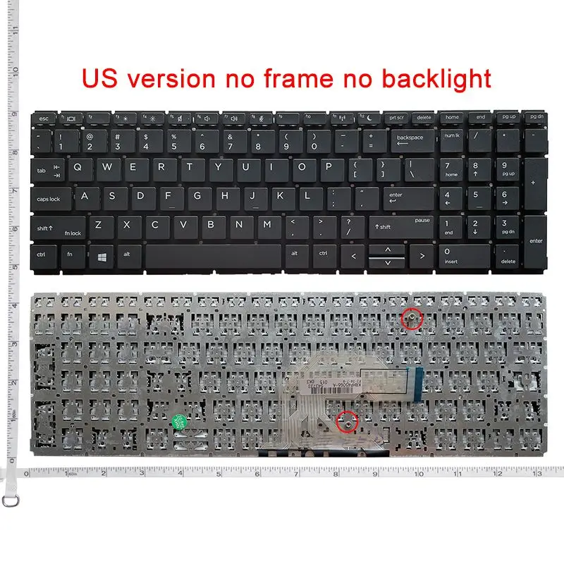 

UK/US/SP laptop keyboard FOR HP Probook 450 G6 455R G6 455 G6 450 G7 455 G7 keyboard backlit