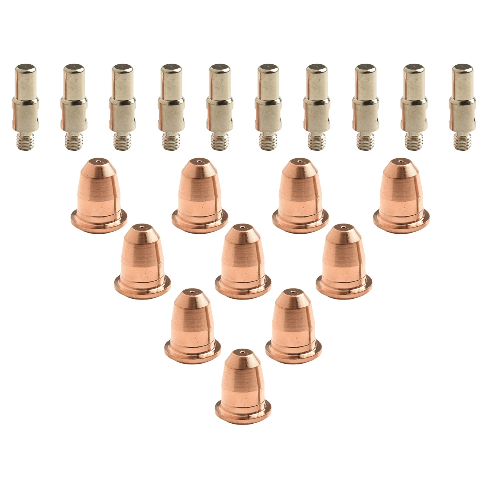 High Reliability and Stable Performance for plasma Cutter for torch Electrode Tips for Klutch 275i 375i P400DV P300i Pack of 20