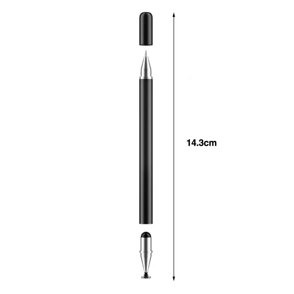 3-In-1 Touch Screen Stylus Pen Metal Penholder Capacitive Pen Sensitive Smart Writing Pen Universal Smooth Writing Tablet Pens