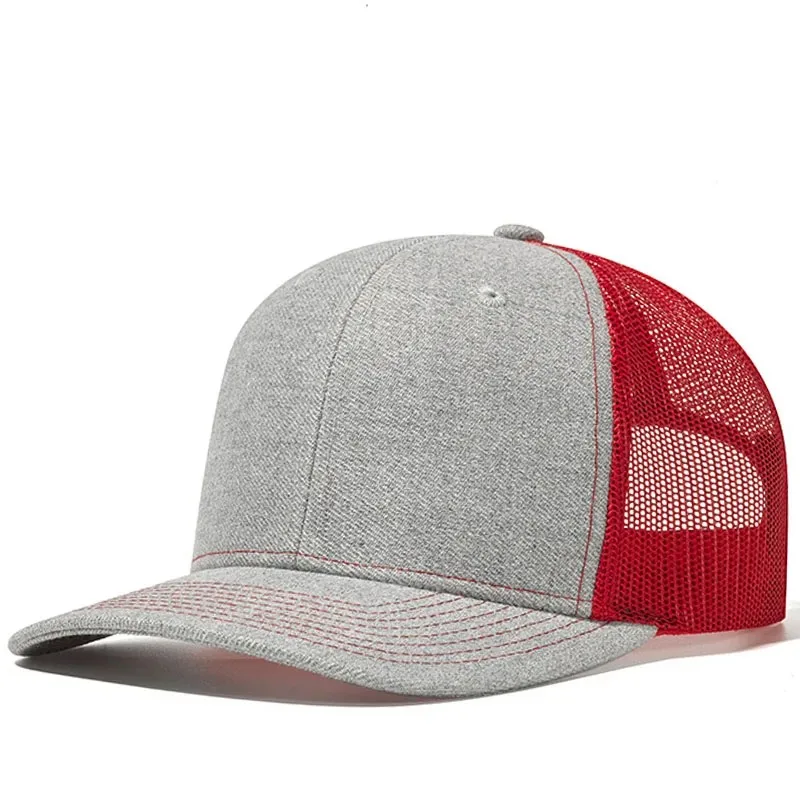 1PC Heißer Verkauf Unisex Kappe Leichte Gebogene Krempe Stil Trucker Hut Männer & Frauen Casual Outdoor Atmungsaktive Sommer Kappe – Detail 8