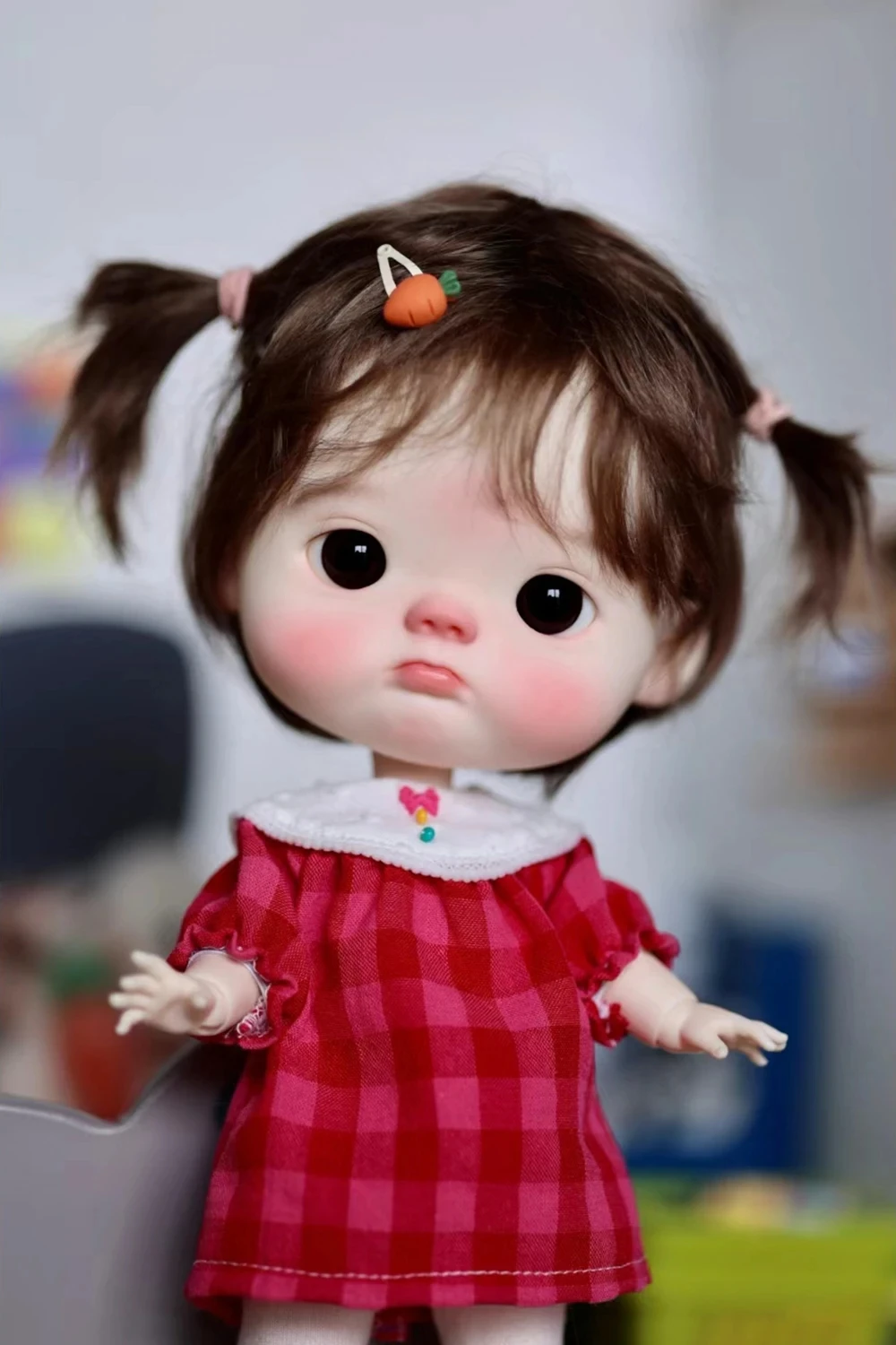 

BJD кукла 2,3-dianmei большая голова серии куклы из смолы DIY Макияж кукла модель игрушки несколько комбинаций может быть отправлено для fr