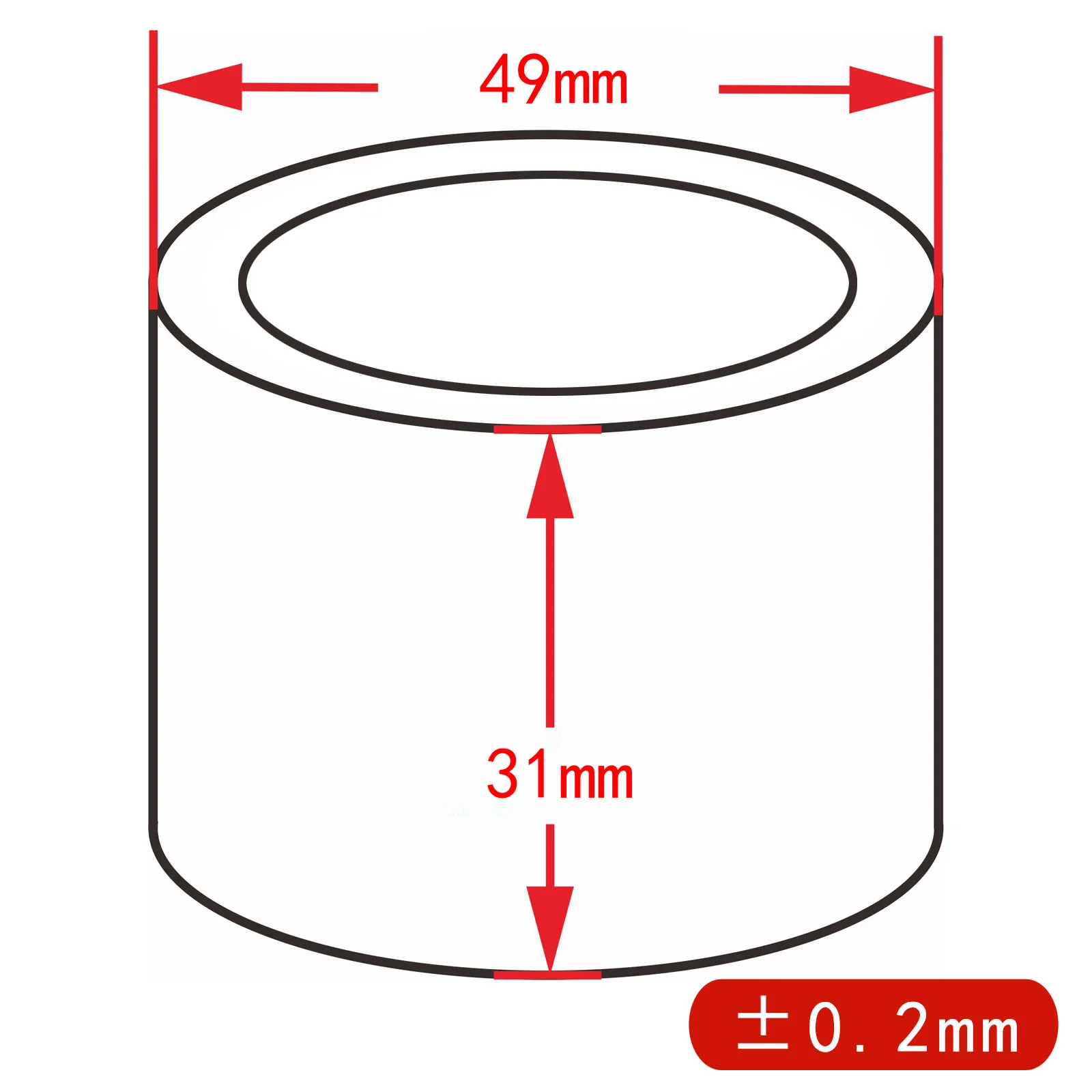 Motorcycle Silencer Gasket for Benelli 302S 2017-2023 502C Euro5 2021-2023 BN302 Euro3 2014-2016 ABS Euro4 17-20 BN600i 14-15