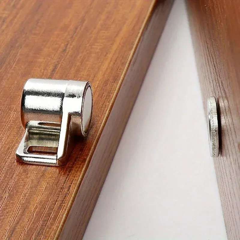 Zinc alloy antique cabinet door magnetic suction circular strong magnetic collision cabinet heavy-duty collision bead cabinet
